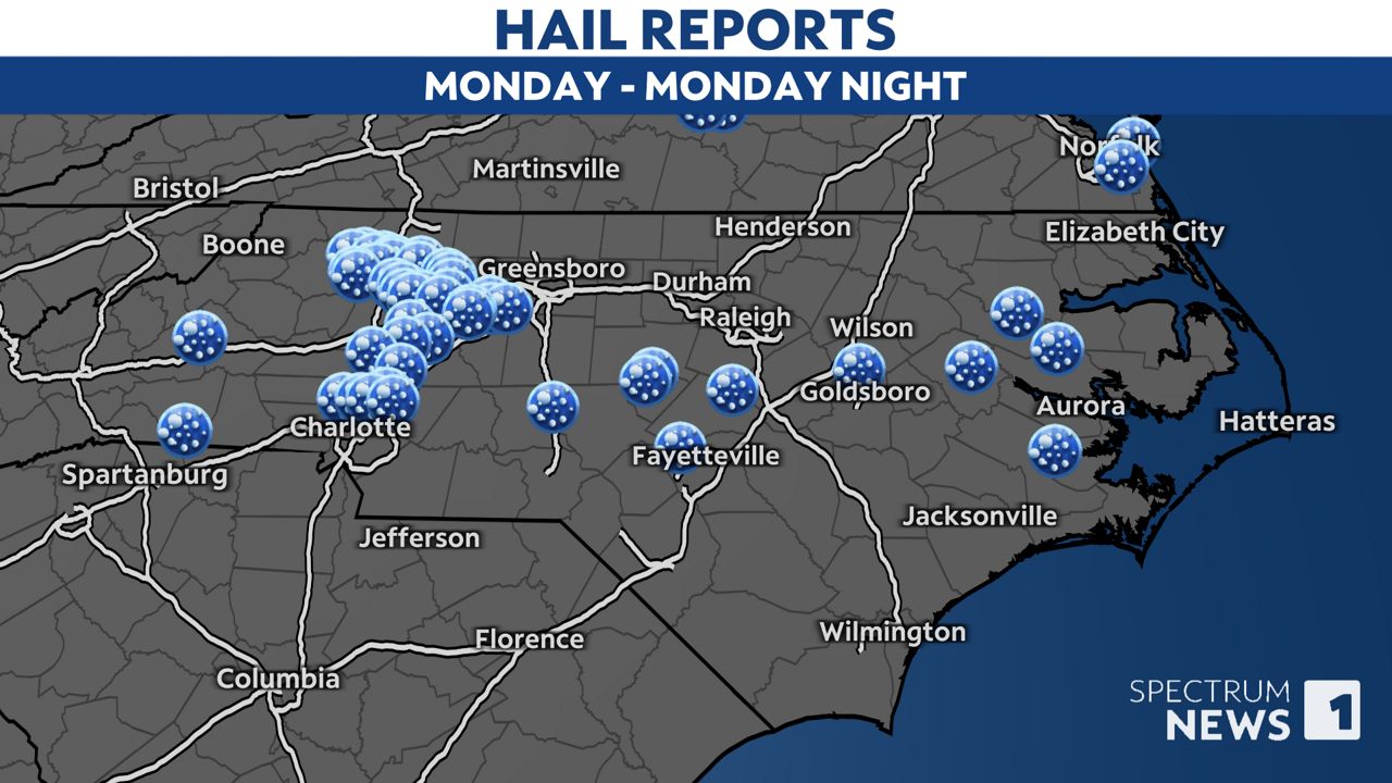 Storm Aftermath Severe weather causes damage in NC